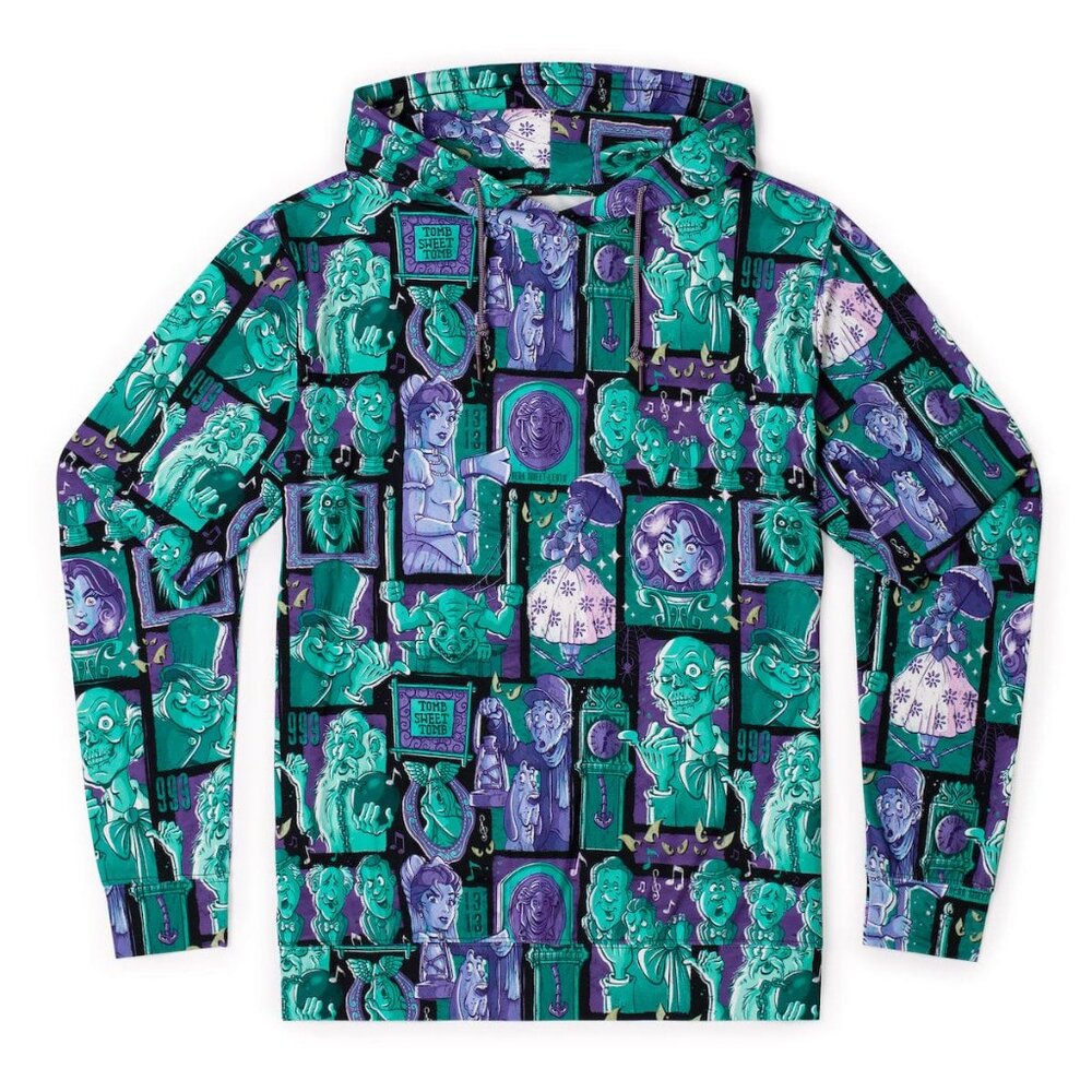 BNWT RSVLTS Disney Haunted Mansion Houseguests Performance Hoodie Size XL